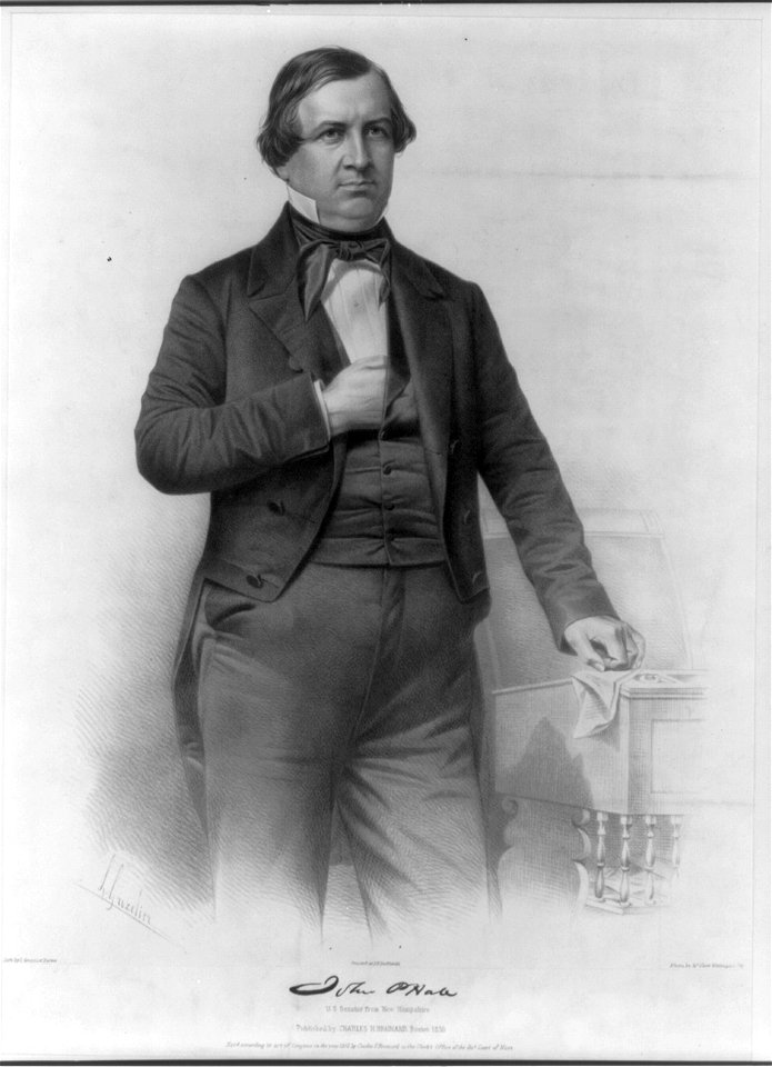 John P. Hale, U.S. senator from New Hampshire LCCN2003688864