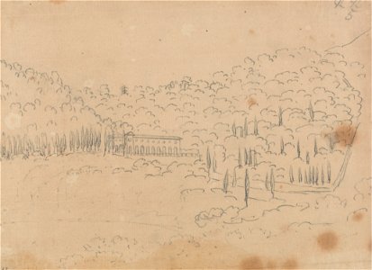 John Robert Cozens - View of a Villa - Google Art Project