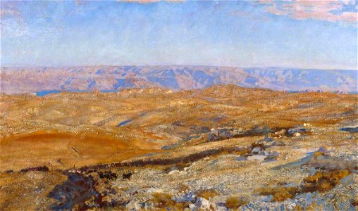 John Singer Sargent (1856-1925) - The Mountains of Moab - T00124 - Tate