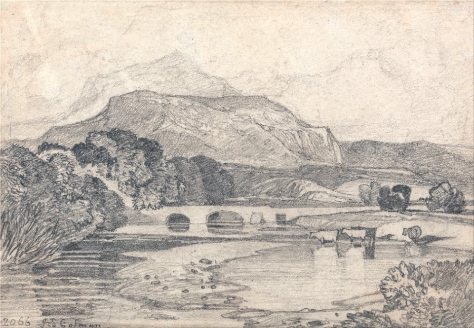 John Sell Cotman - Tan-y-Bwlch, North Wales - Google Art Project