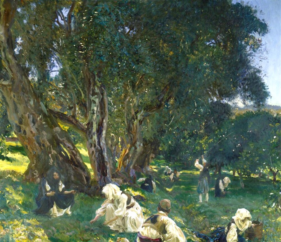 John Singer Sargent - Albanian Olive Gatherers - 1910.20 - Nationalmuseum