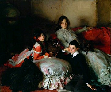 John Singer Sargent (1856-1925) - Essie, Ruby and Ferdinand, Children of Asher Wertheimer - N03711 - National Gallery