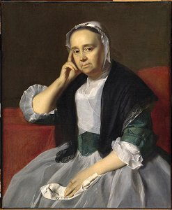 John Singleton Copley - Margaret Gibbs Appleton (Mrs. Nathaniel Appleton) (1699-1771) - H14 - Harvard Art Museums