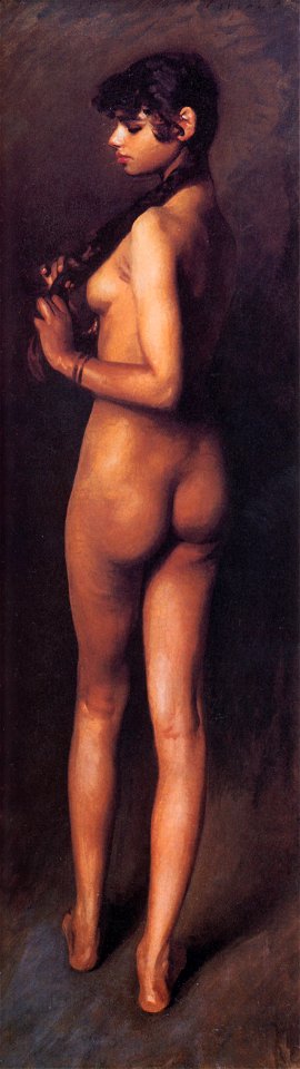 John Singer Sargent - Nude Egyptian Girl