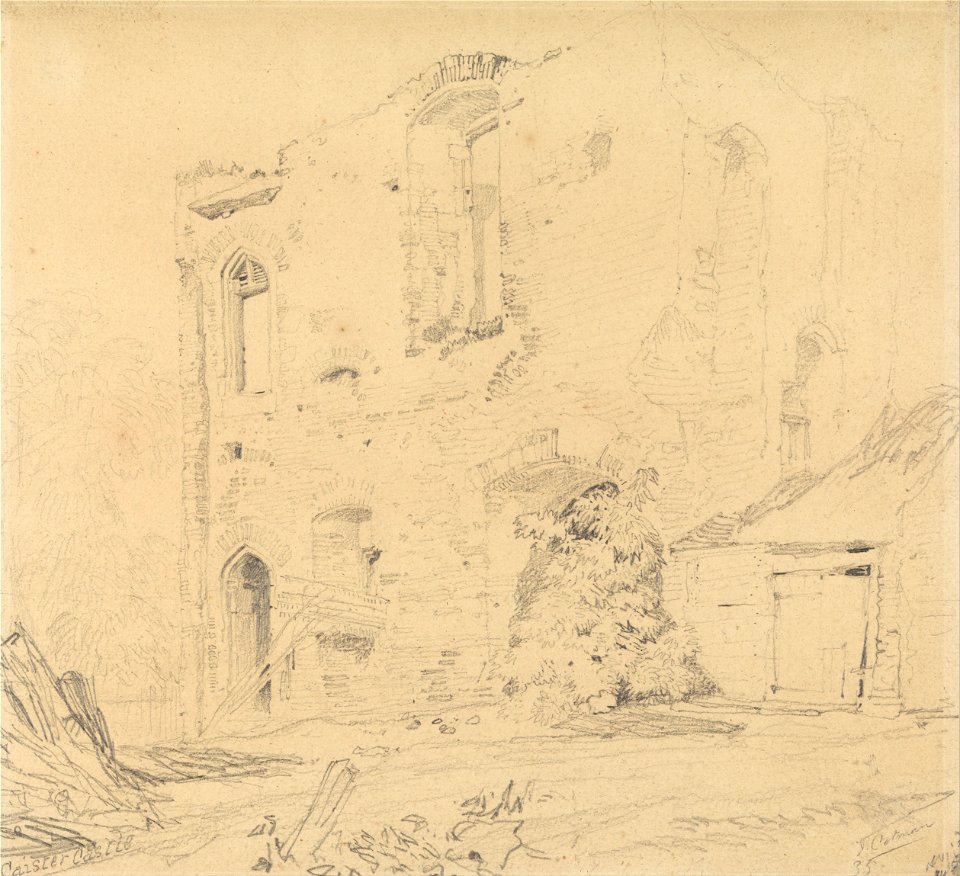 John Sell Cotman - Caister Castle, Norfolk - Google Art Project