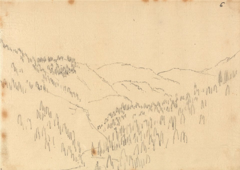 John Robert Cozens - Near Insbruck - Google Art Project