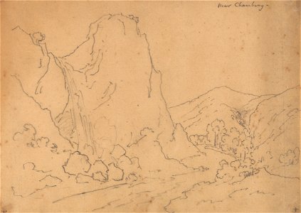 John Robert Cozens - Near Chambéry - Google Art Project