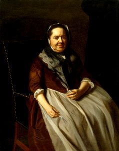 John Singleton Copley - Portrait of Mrs. Paul Richard (Elizabeth Garland, 1700–1774) - B.54.18 - Museum of Fine Arts