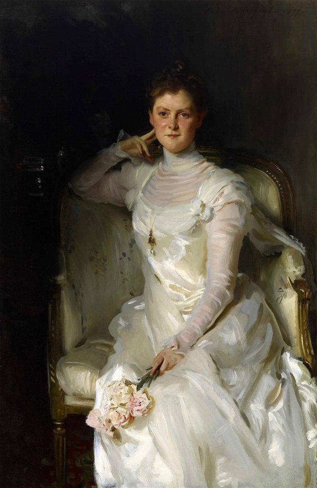 John Singer Sargent - Mrs. Joshua Montgomery Sears (Sarah Choate Sears) - Google Art Project