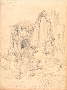 John Sell Cotman - Castle Acre Priory, Norfolk - Google Art Project (2448443)