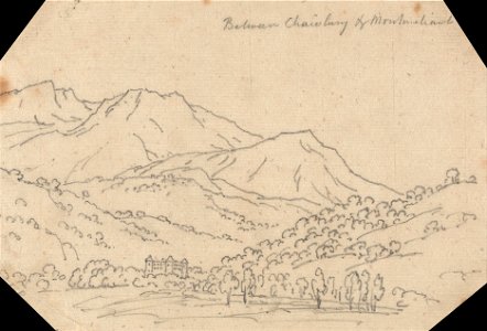 John Robert Cozens - Between Chambery and Montmélian - Google Art Project