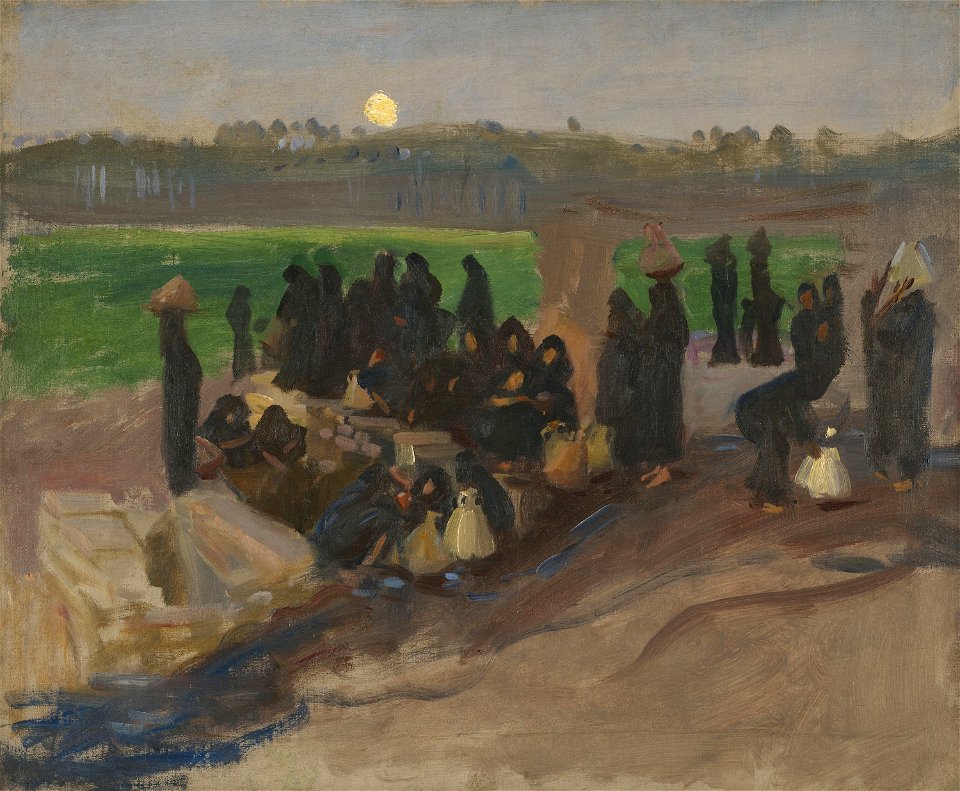 John Singer Sargent - Water Carriers on the Nile - 1935.445 - Art Institute of Chicago