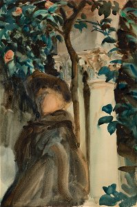 John Singer Sargent - Mrs. Gardner at Fenway Court - P1s4 - Isabella Stewart Gardner Museum
