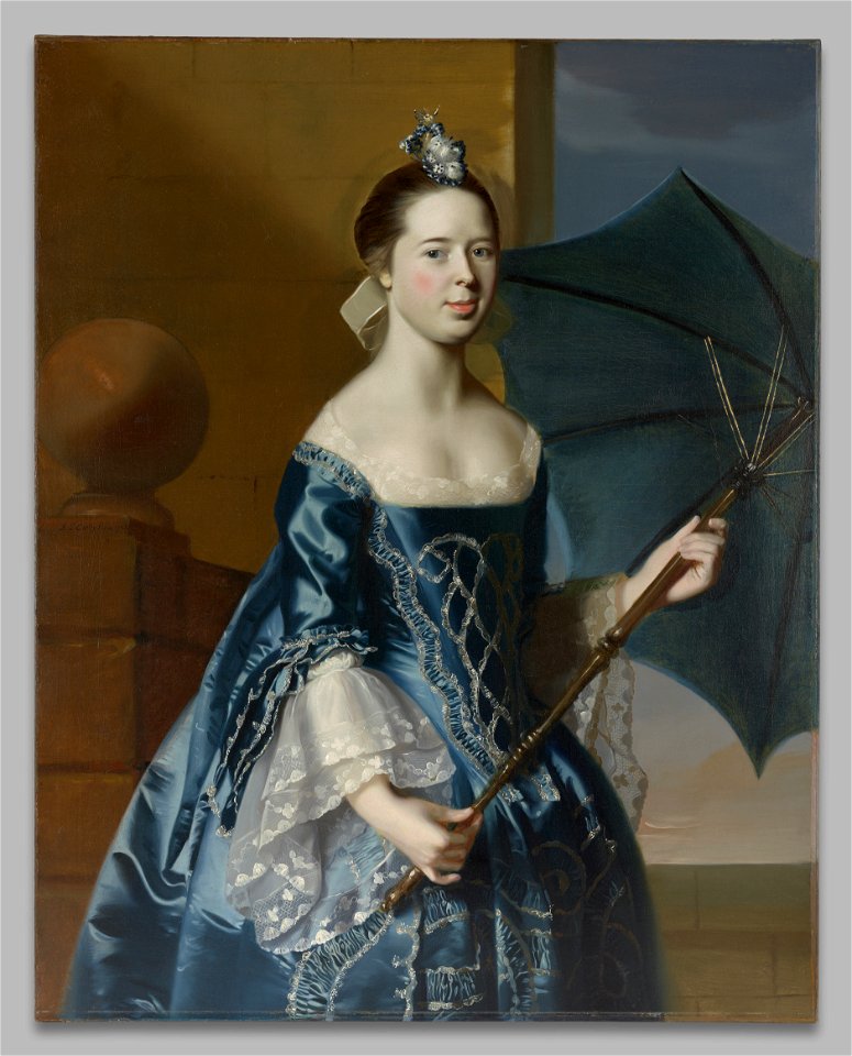 John Singleton Copley - Mrs. Benjamin Pickman (Mary Toppan), (1744-1817) - 1966.79.3 - Yale University Art Gallery