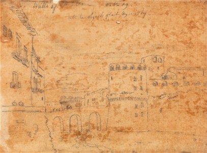 John Robert Cozens - Walls of Naples, October 19 - Google Art Project
