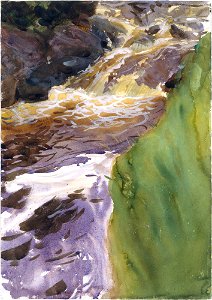 John Singer Sargent - Rushing Water - Inlån JSS 522-05 - Nationalmuseum