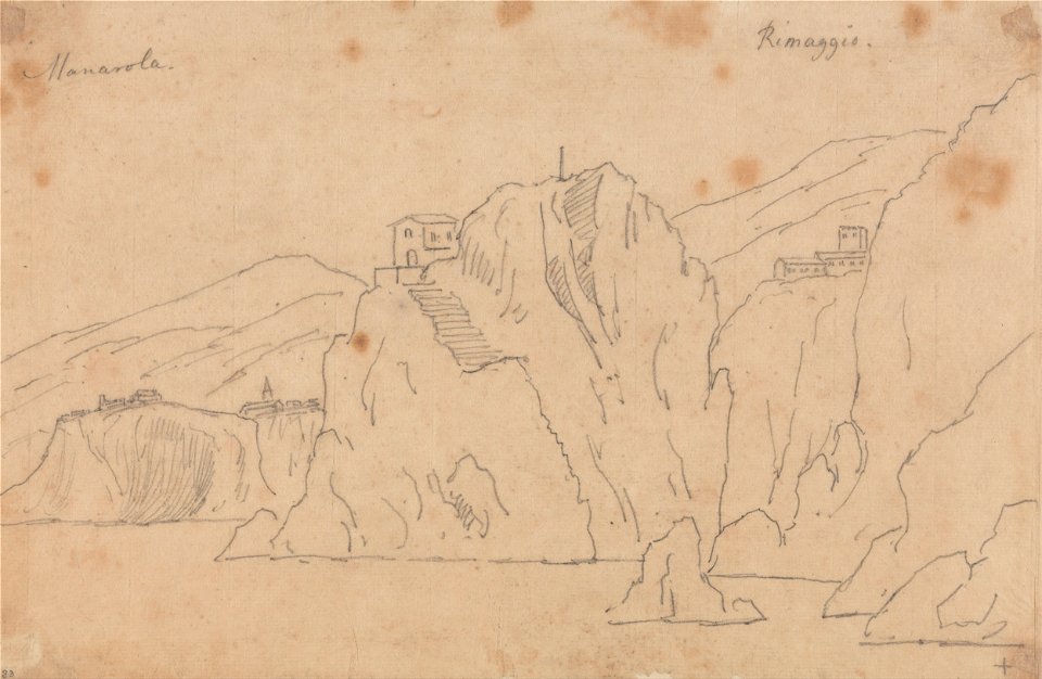 John Robert Cozens - Manarola - Google Art Project