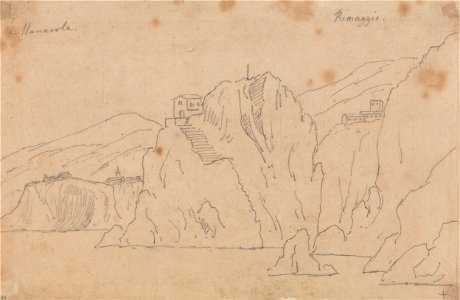 John Robert Cozens - Manarola - Google Art Project