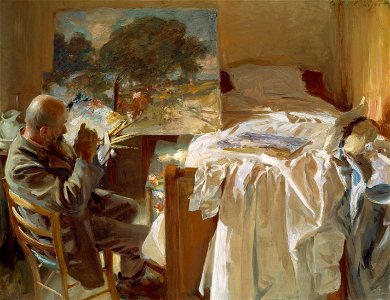 John Singer Sargent - An Artist in His Studio - Google Art Project