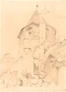 John Sell Cotman - Yarmouth, the North-west Tower - Google Art Project