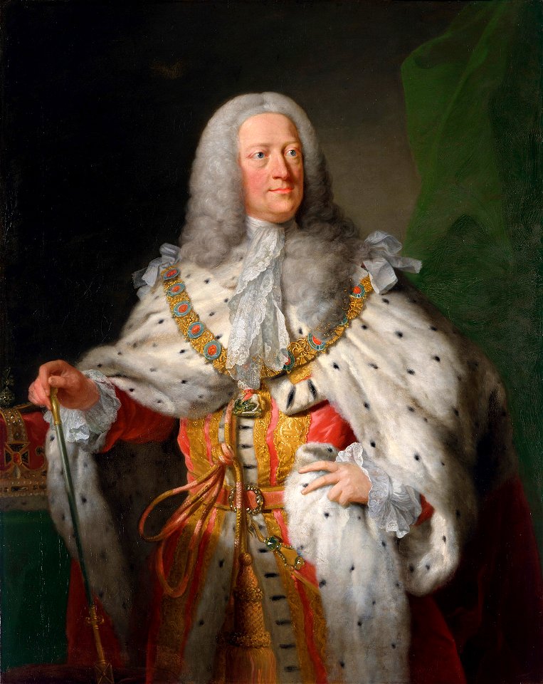 John Shackleton (d. 1767) - George II (1683-1760) - RCIN 405246 - Royal Collection