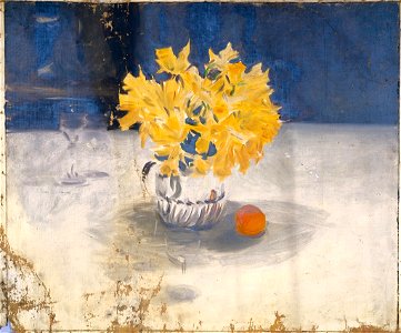 John Singer Sargent - Daffodils in a Vase - 1937.210 - Harvard Art Museums