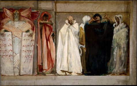 John Singer Sargent - Study for Frieze of Prophets, Boston Public Library - 1937.209 - Fogg Museum
