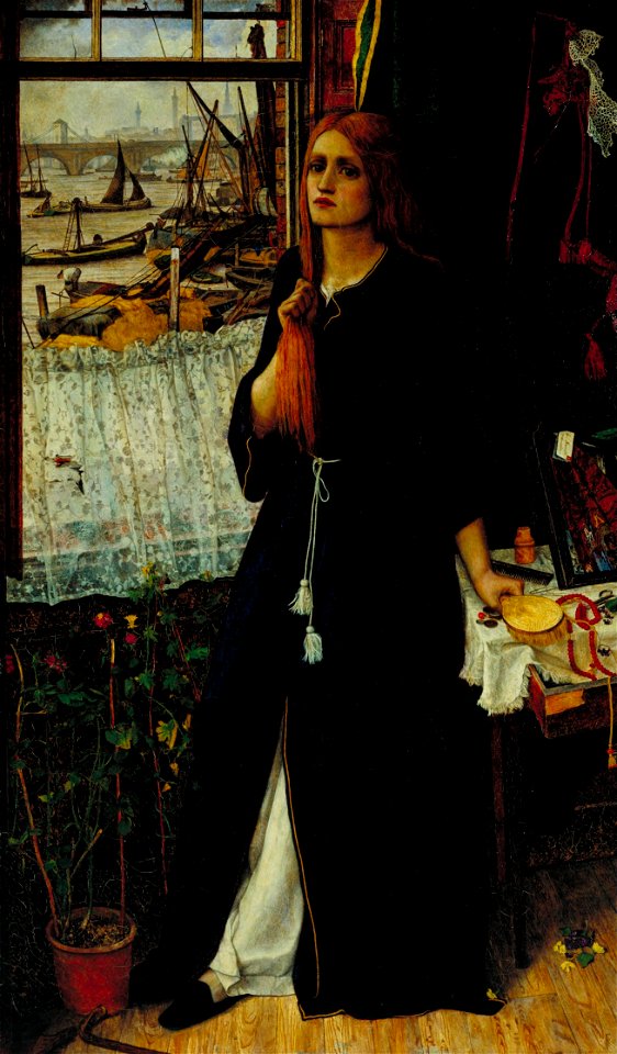 John Roddam Spencer Stanhope - Thoughts of the Past - Google Art Project