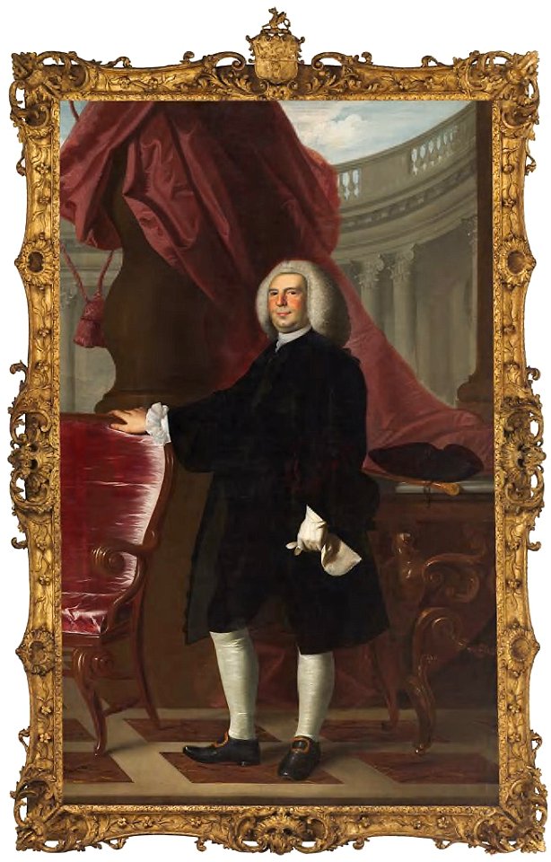 John Singleton Copley - Thomas Hancock (1703-1764) - H22 - Harvard Art Museums