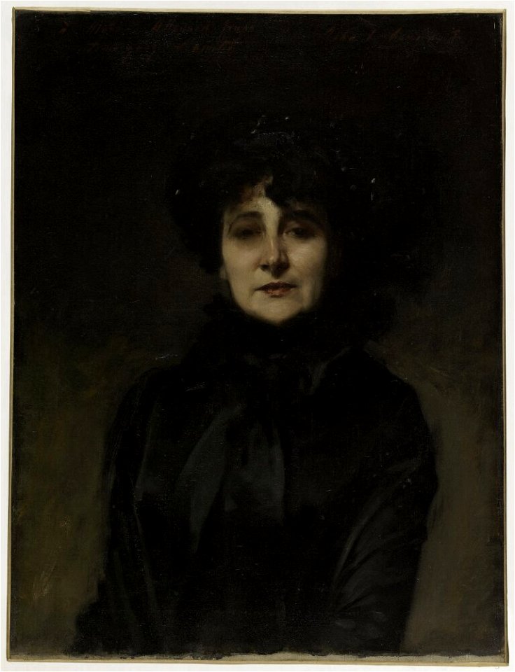 John Singer Sargent - Mme Emma-Marie Allouard-Jouan - PPP3044 - Nationalmuseum