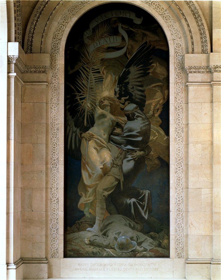 John Singer Sargent - Death and Victory - L108 - Harvard Art Museums