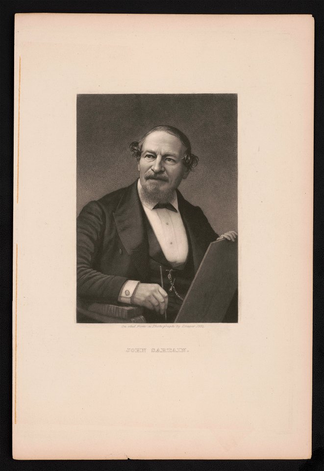 John Sartain - on steel from a photograph by Draper, 1884. LCCN2015651620