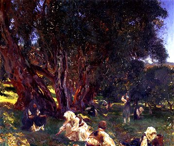 John Singer Sargent - Albanian olive pickers