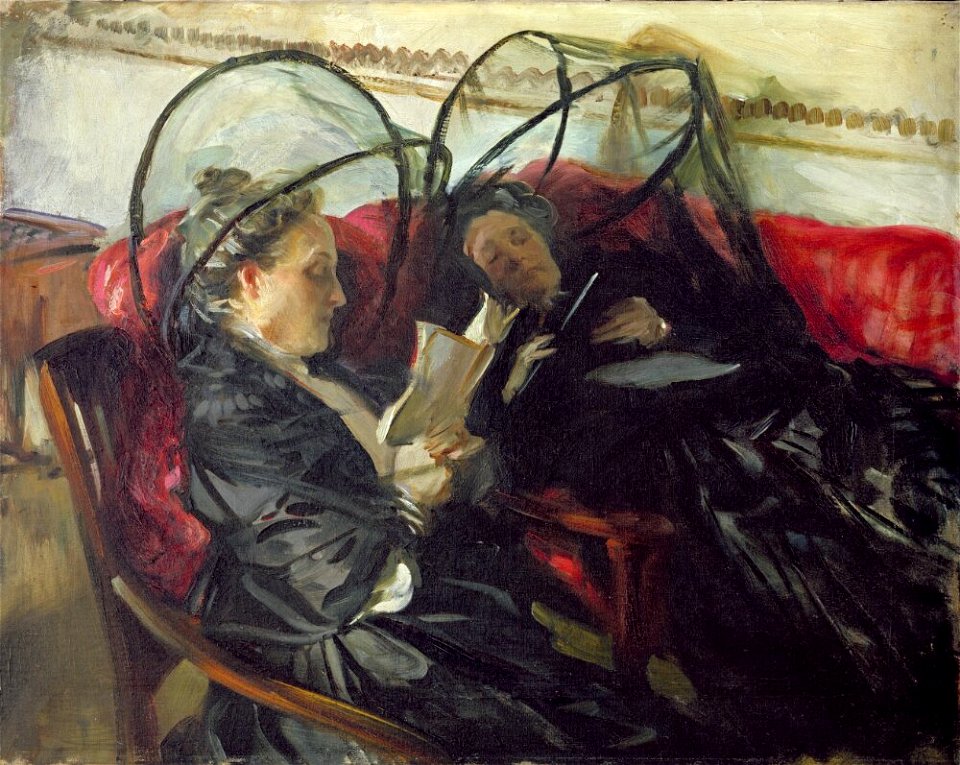 John Singer Sargent - Mosquito Nets - Inlån JSS 508-01 - Nationalmuseum