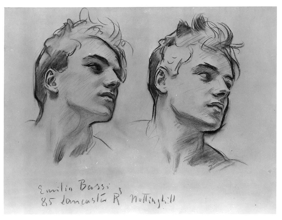 John Singer Sargent Emilio Bassi