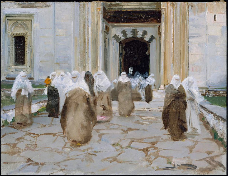 John Singer Sargent - Door of a Mosque - 37.50 - Museum of Fine Arts
