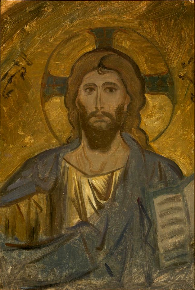 John Singer Sargent - Head of Christ - 25.521 - Museum of Fine Arts