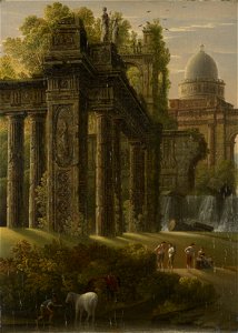 John Taylor (c. 1745-1806) - Landscape with Ruins - RCIN 403900 - Royal Collection