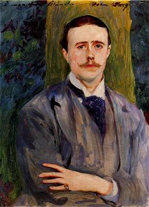 John Singer Sargent - Jacques-Emile Blanche. Free illustration for personal and commercial use.