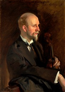 John Singer Sargent - Charles Martin Loeffler 1903. Free illustration for personal and commercial use.