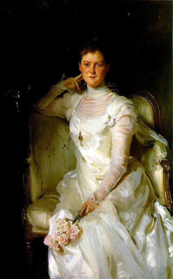 John Singer Sargent - Portrait of Sarah Choate Sears - 1889