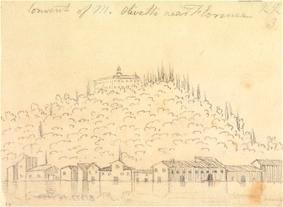 John Robert Cozens - Convent of Monte Olivetto near Florence - Google Art Project