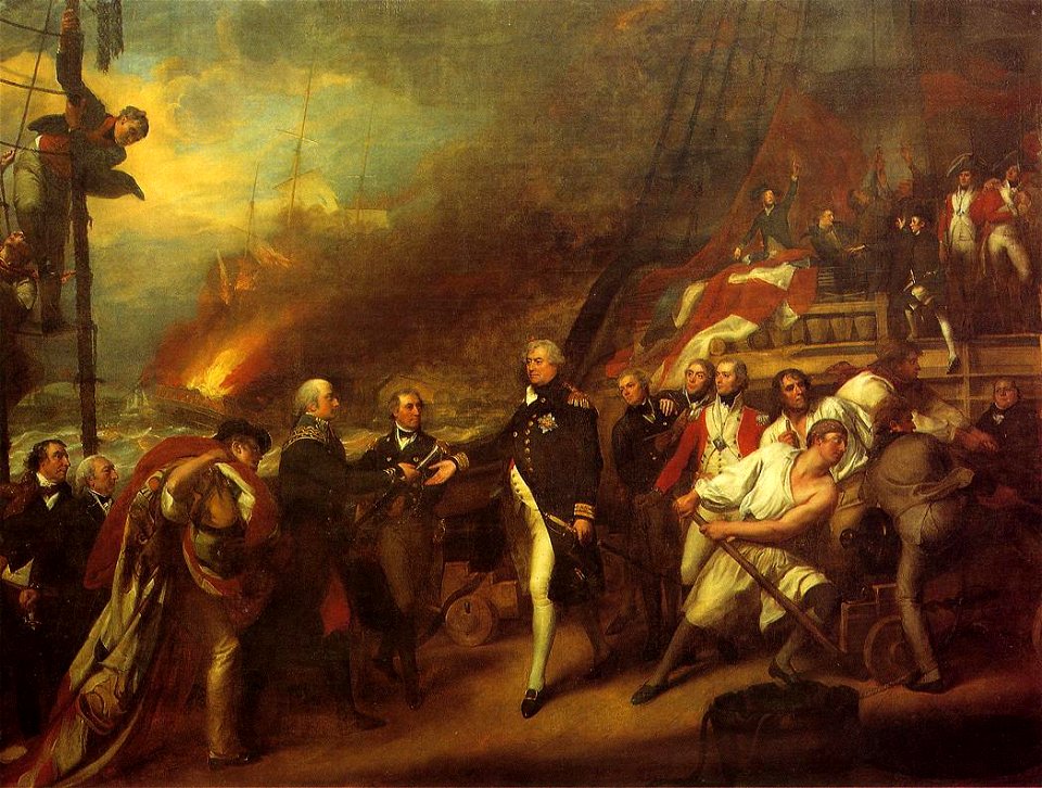 John Singleton Copley - Battle of Camperdown