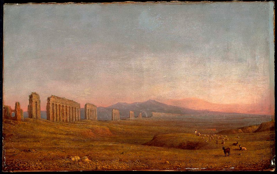 John Rollin Tilton - The Campagna - RES.10.18 - Museum of Fine Arts