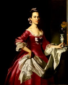 John Singleton Copley - Mrs. George Watson - Google Art Project. Free illustration for personal and commercial use.