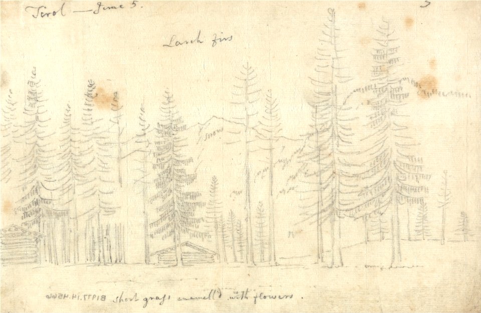 John Robert Cozens - In the Tyrol - Google Art Project