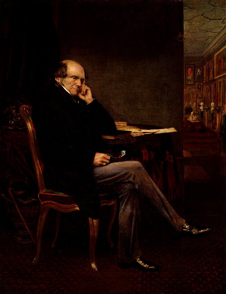 John Russell, 1st Earl Russell by Lowes Cato Dickinson