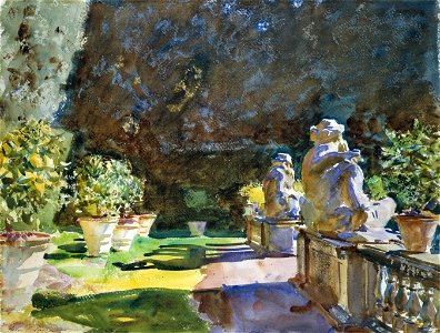 John Singer Sargent - Villa di Marlia, Lucca - Google Art Project