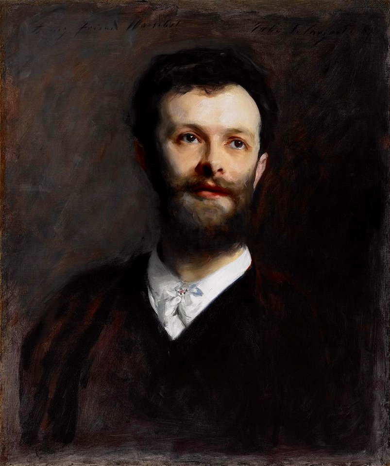 John Singer Sargent - Portrait of George Henschel - promised gift 98 portrait-of-george-henschel - Crystal Bridges Museum of American Art
