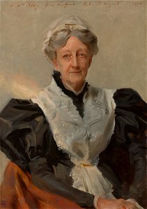John Singer Sargent - Mrs. Frederick Mead (Mary Eliza Scribner) (1822-1896) - 1937.4001 - Yale University Art Gallery